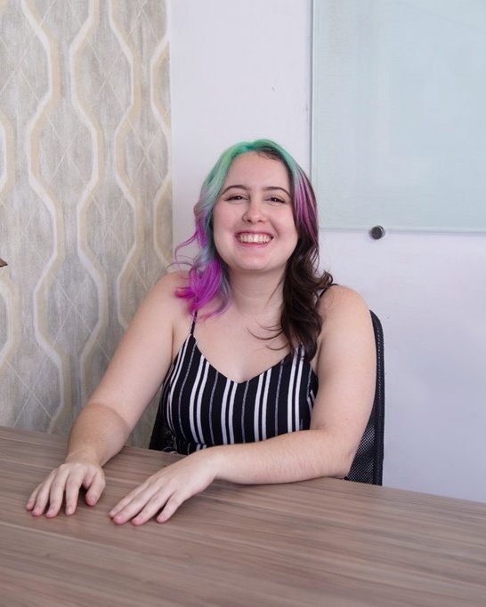 Foto de Giovanna Mendes, psicóloga